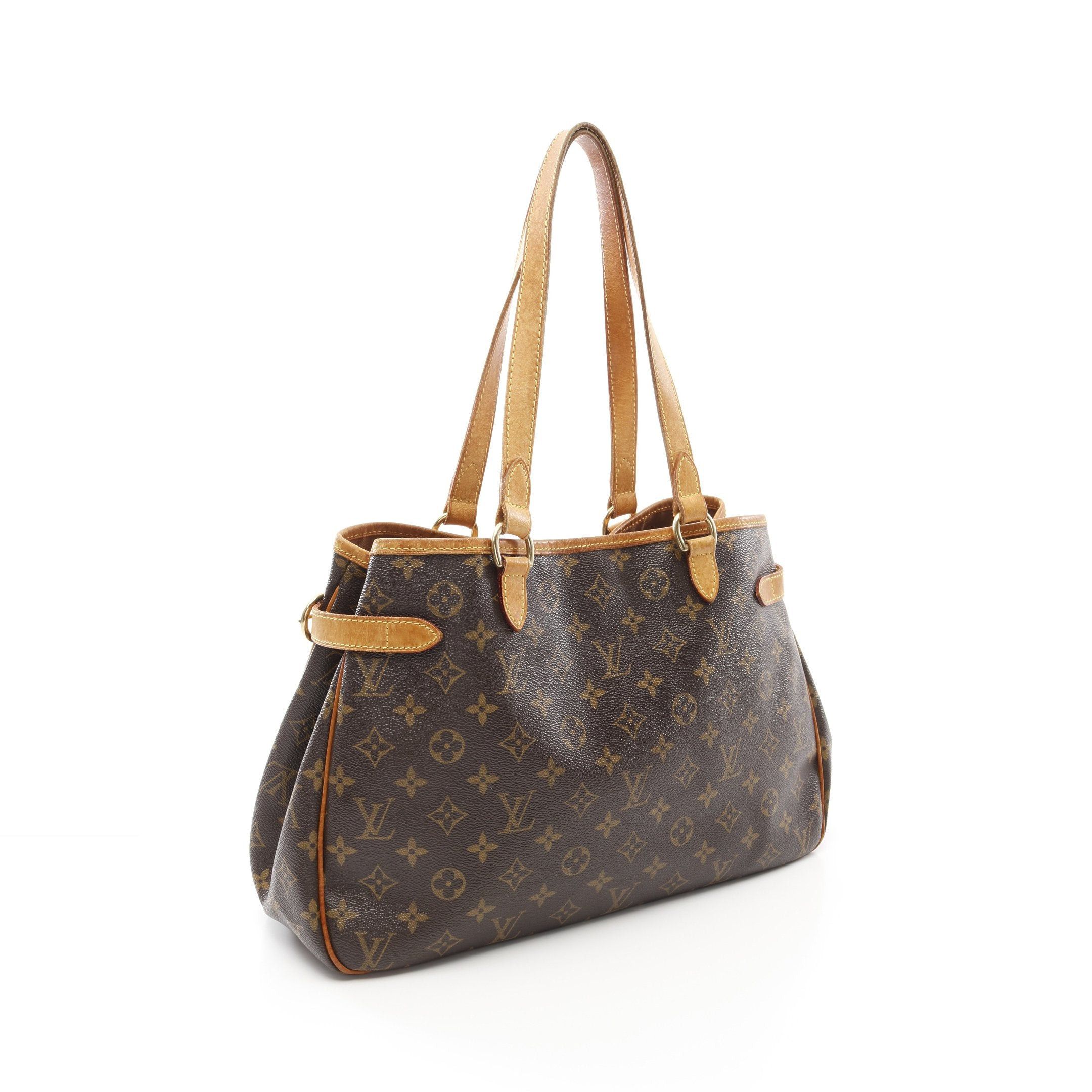 Louis Vuitton Louis Vuitton Batignolles Horizontal Monogram Shoulder Bag Leather Brown Size ONE SIZE - 2 Thumbnail