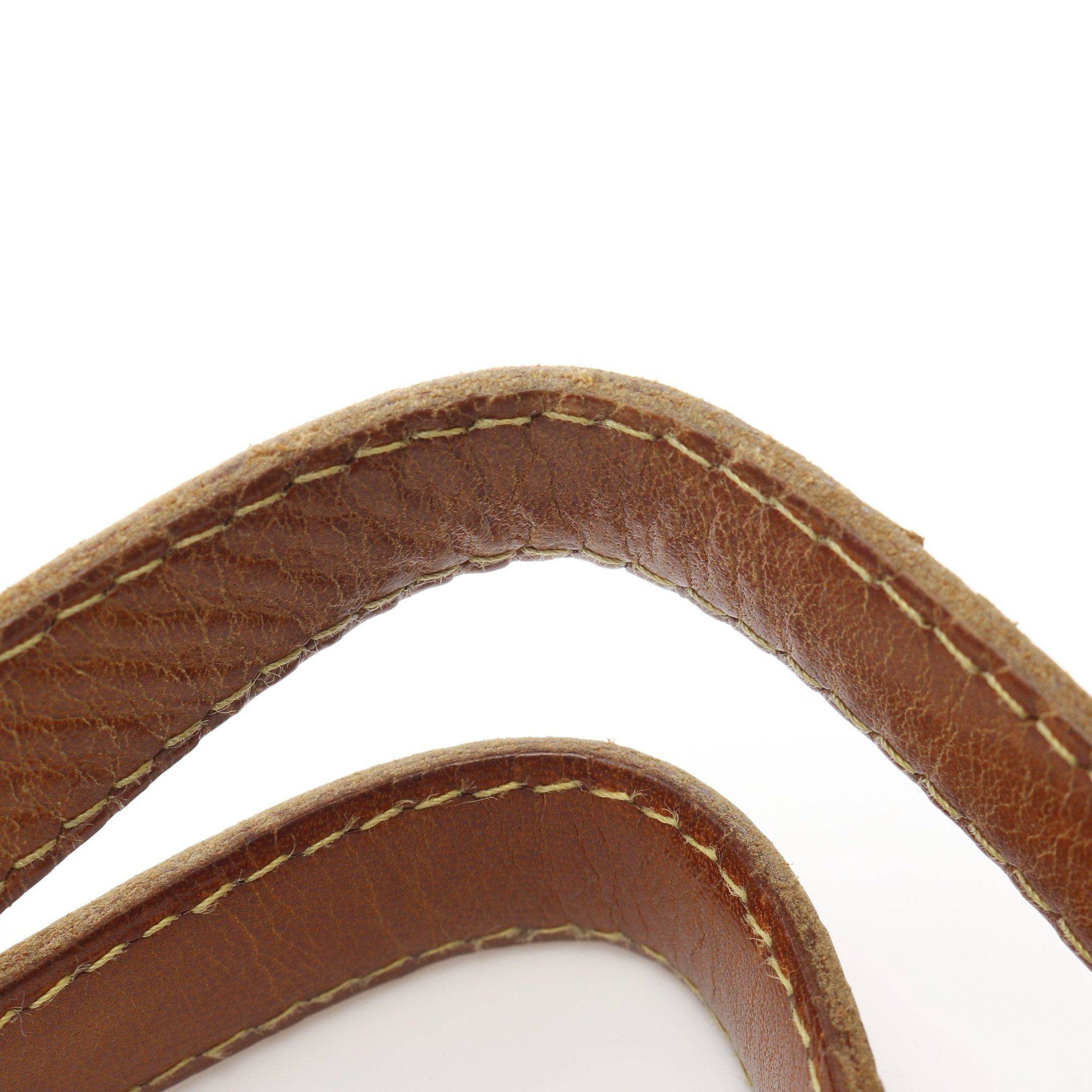 Louis Vuitton Louis Vuitton Batignolles Horizontal Monogram Shoulder Bag Leather Brown Size ONE SIZE - 7 Thumbnail