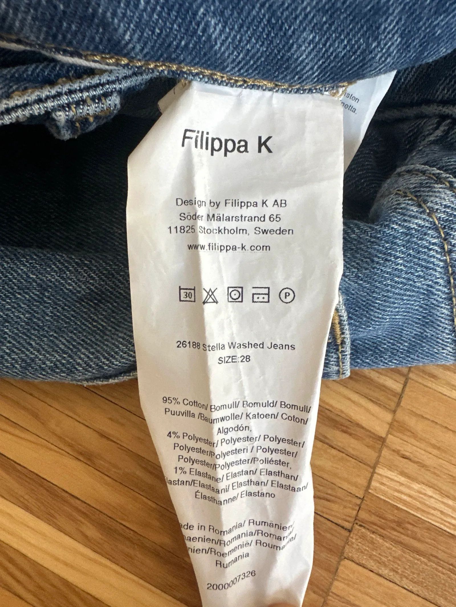 Filippa K Filippa K Stella Jeans Jeans Size 28" / US 6 / IT 42 - 4 Thumbnail