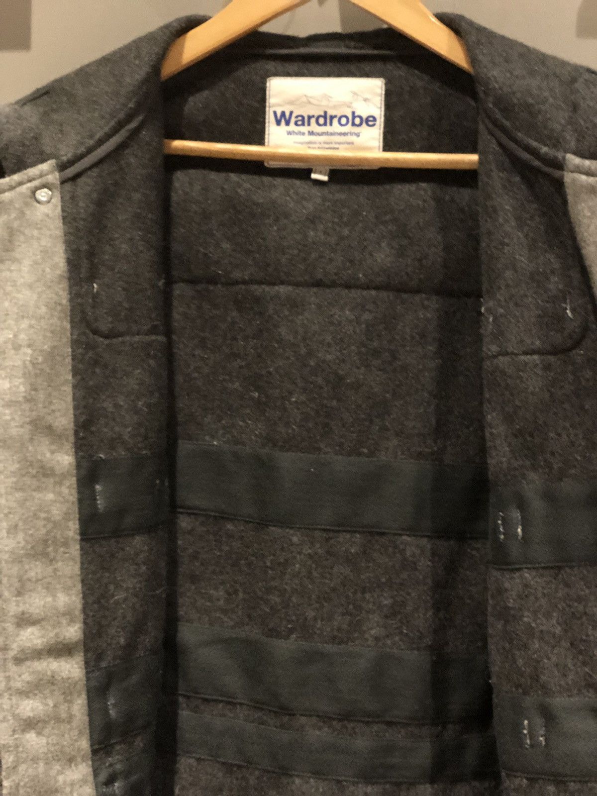 White Mountaineering Short Duffle Wool Peacoat Size US S / EU 44-46 / 1 - 5 Thumbnail
