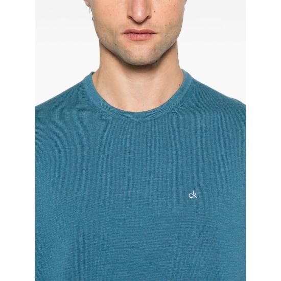 Calvin Klein CALVIN KLEIN Men Sweatshirts K10K113549 MIDNG BLUE Size US XL / EU 56 / 4 - 2 Thumbnail