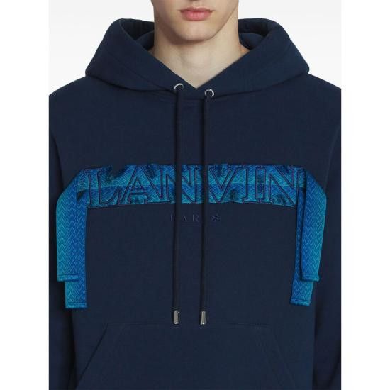 Lanvin LANVIN Men Sweatshirts RM HO0001 J199 P25 281 BLUE Size US L / EU 52-54 / 3 - 5 Thumbnail