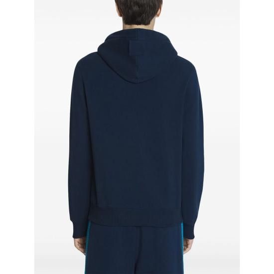 Lanvin LANVIN Men Sweatshirts RM HO0001 J199 P25 281 BLUE Size US XL / EU 56 / 4 - 2 Thumbnail