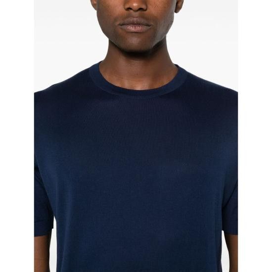 John Smedley JOHN SMEDLEY Men Sweatshirts KEMPTON FRNAV BLUE Size US XXL / EU 58 / 5 - 2 Thumbnail