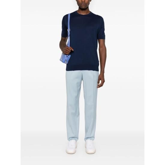 John Smedley JOHN SMEDLEY Men Sweatshirts KEMPTON FRNAV BLUE Size US XXL / EU 58 / 5 - 3 Thumbnail