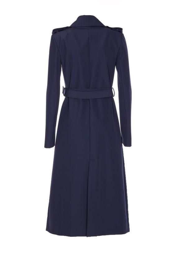 Patrizia Pepe PATRIZIA PEPE Women Trench Coats 8O0137 A2AWC789 Blue Size S / US 4 / IT 40 - 2 Thumbnail