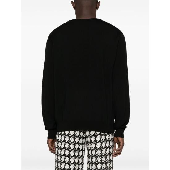 Balmain BALMAIN Men Sweatshirts EH1KD145 KH92 0PA BLACK Size US XL / EU 56 / 4 - 2 Thumbnail