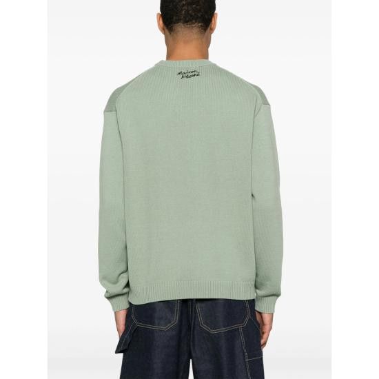 Maison Kitsune MAISON KITSUNE Men Sweatshirts OM00802KT1030 VEDGR GREEN Size US XL / EU 56 / 4 - 3 Thumbnail