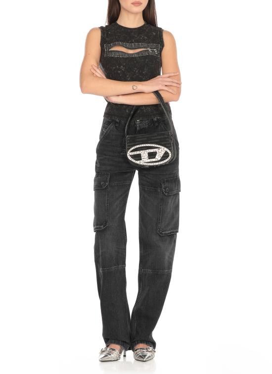 Diesel DIESEL Women Tops A16623 0AKBU900 Black Size M / US 6-8 / IT 42-44 - 5 Thumbnail