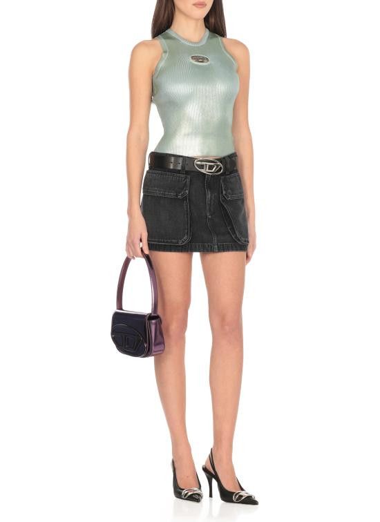 Diesel DIESEL Women Tops A17695 0AKBS5BH Green Size S / US 4 / IT 40 - 2 Thumbnail