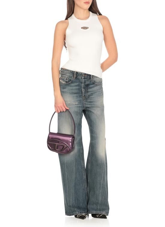Diesel DIESEL Women Tops A17450 0DLAX100 White Size M / US 6-8 / IT 42-44 - 5 Thumbnail