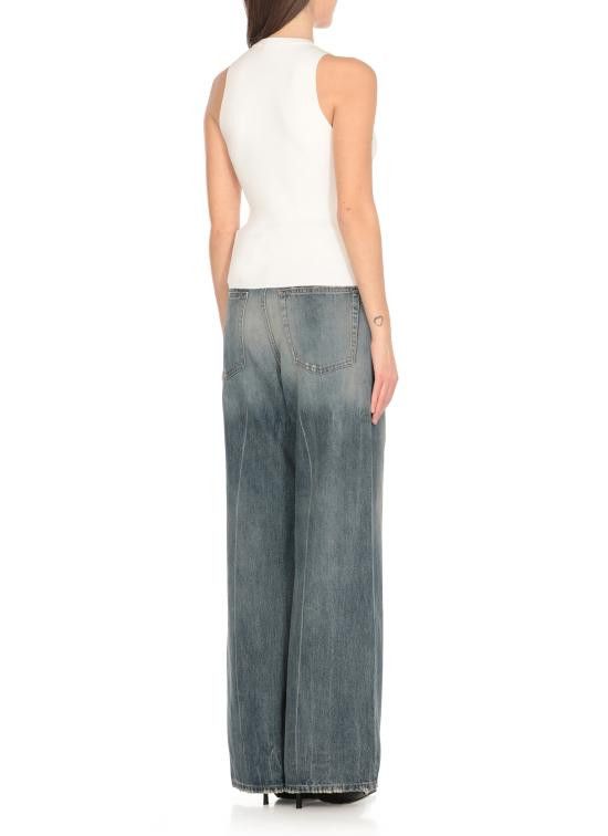 Diesel DIESEL Women Tops A17450 0DLAX100 White Size S / US 4 / IT 40 - 3 Thumbnail