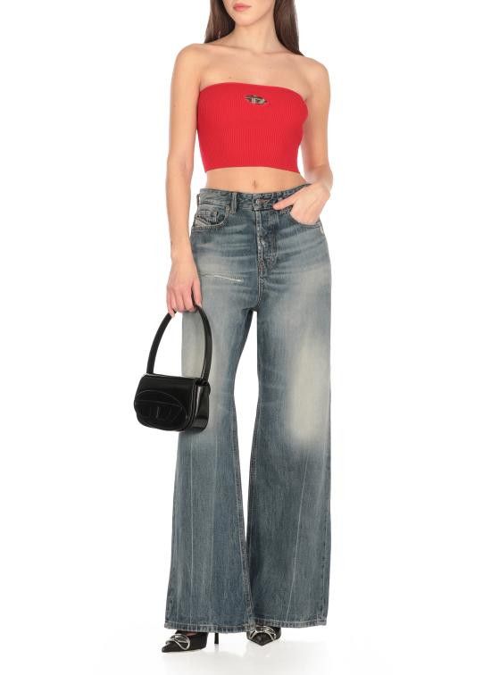 Diesel DIESEL Women Tops A13019 0DLAX42A Red Size XS / US 0-2 / IT 36-38 - 2 Thumbnail