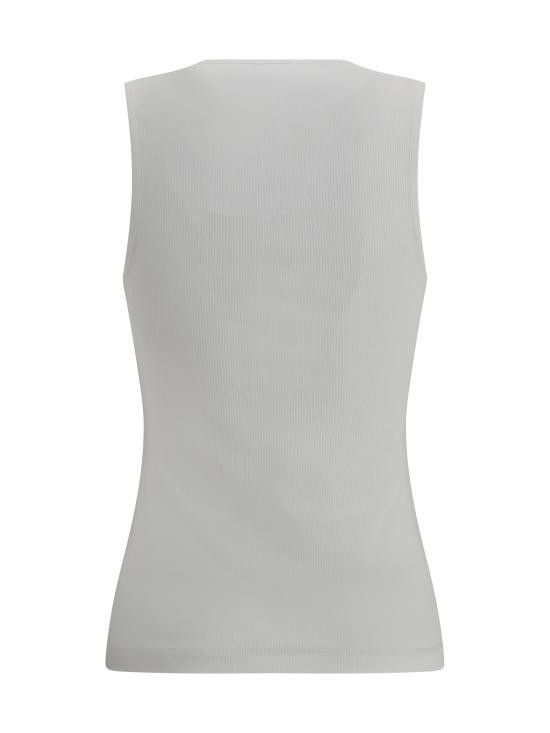 Salvatore Ferragamo SALVATORE FERRAGAMO Women Tops 782727 002 WHITE Size M / US 6-8 / IT 42-44 - 2 Thumbnail