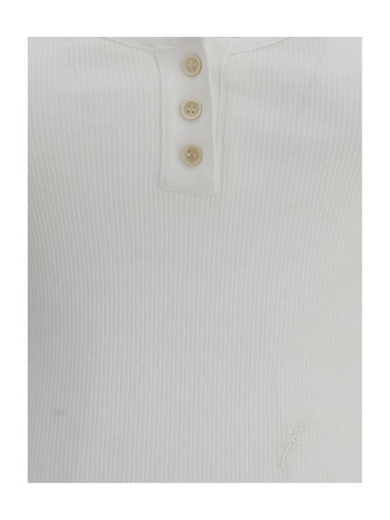 Salvatore Ferragamo SALVATORE FERRAGAMO Women Tops 782727 002 WHITE Size M / US 6-8 / IT 42-44 - 3 Thumbnail