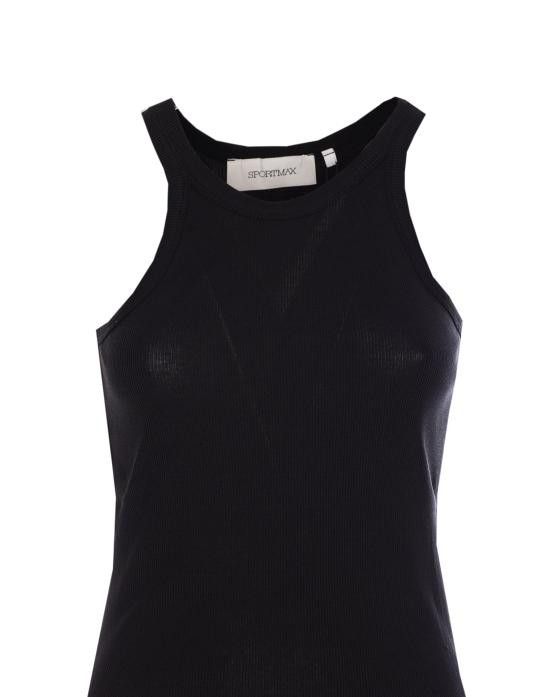 Sportmax SPORTMAX Women Tops 2512941012600 NASTIE 002 Black Size M / US 6-8 / IT 42-44 - 4 Thumbnail