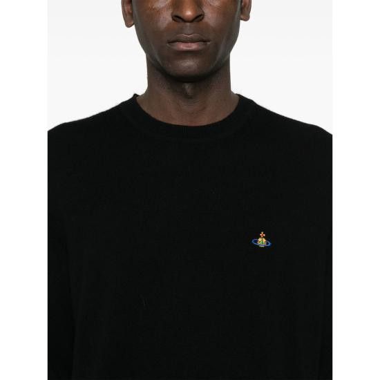 Vivienne Westwood VIVIENNE WESTWOOD Men Sweatshirts 27010012 Y003F N401 BLACK Size US XL / EU 56 / 4 - 3 Thumbnail