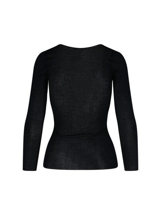 Isabel Marant ISABEL MARANT Women Tops T0020FB C1N03I 01BK Black Size L / US 10 / IT 46 - 2 Thumbnail