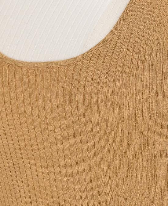 TWINSET TWINSET Women Tops 251TE3015 12292 Beige Size L / US 10 / IT 46 - 4 Thumbnail