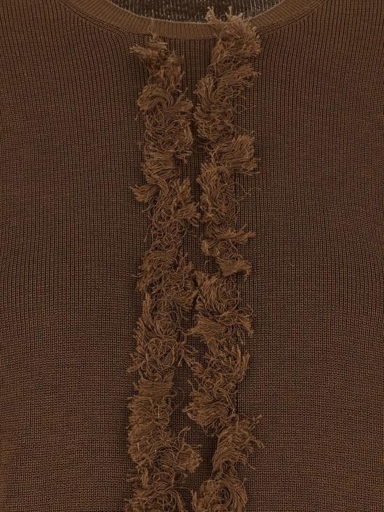Uma Wang UMA WANG Women Tops UK7140 UW600 Brown Size S / US 4 / IT 40 - 3 Thumbnail