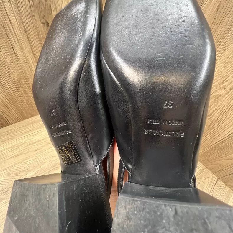 Balenciaga Balenciaga Double B High Heels Size 37 Size US 6 / IT 36 - 6 Thumbnail