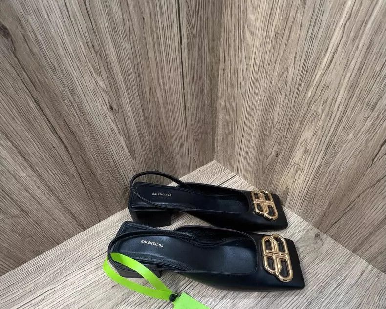 Balenciaga Balenciaga Double B High Heels Size 37 Size US 6 / IT 36 - 2 Thumbnail