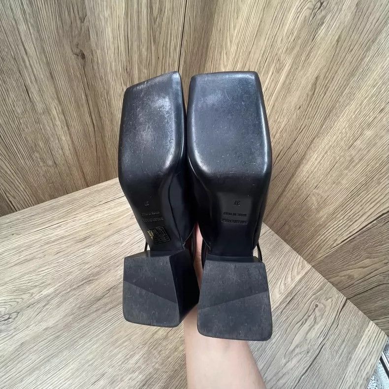 Balenciaga Balenciaga Double B High Heels Size 37 Size US 6 / IT 36 - 3 Thumbnail