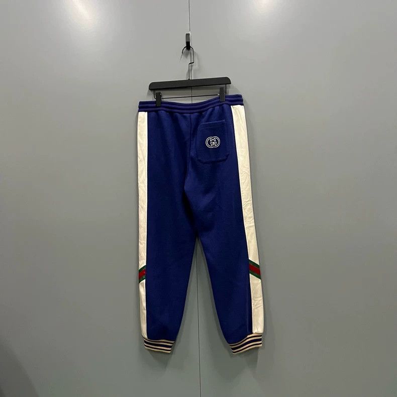 Gucci GUCCI Striped Logo Sweatpants in New Condition Size US 34 / EU 50 - 2 Thumbnail