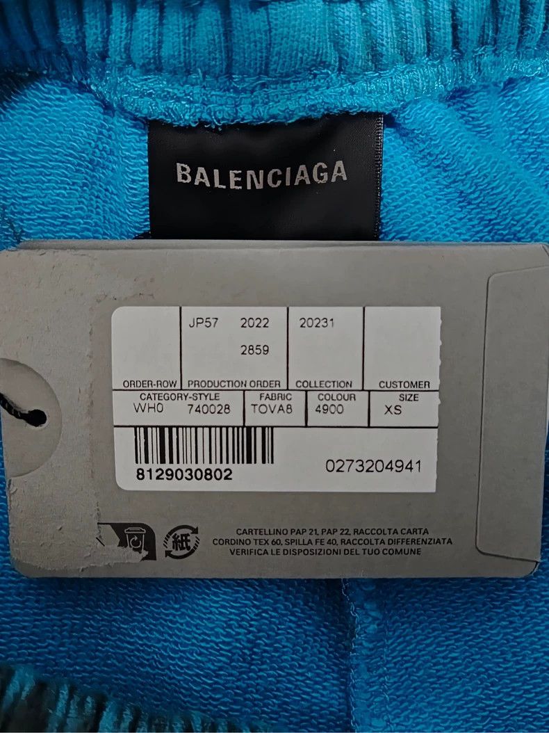 Balenciaga Balenciaga Graffiti Dyed Pant Size XS Size US 26 / EU 42 - 2 Thumbnail