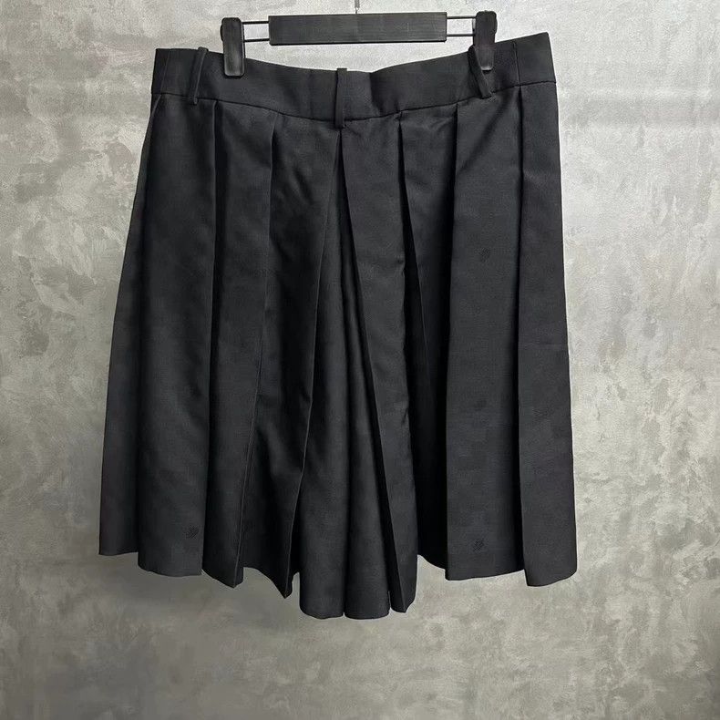 Louis Vuitton Louis Vuitton Black Checkered Logo Skirt Size US 44 / EU 60 - 2 Thumbnail
