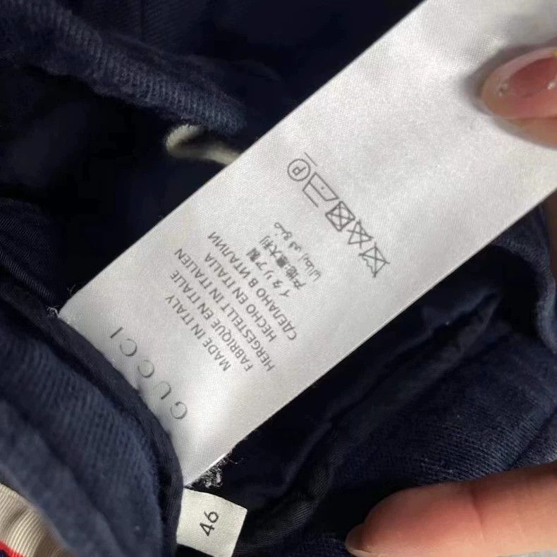 Gucci Gucci Dark Blue Striped Knit Jogger Pants Size US 44 / EU 60 - 4 Thumbnail