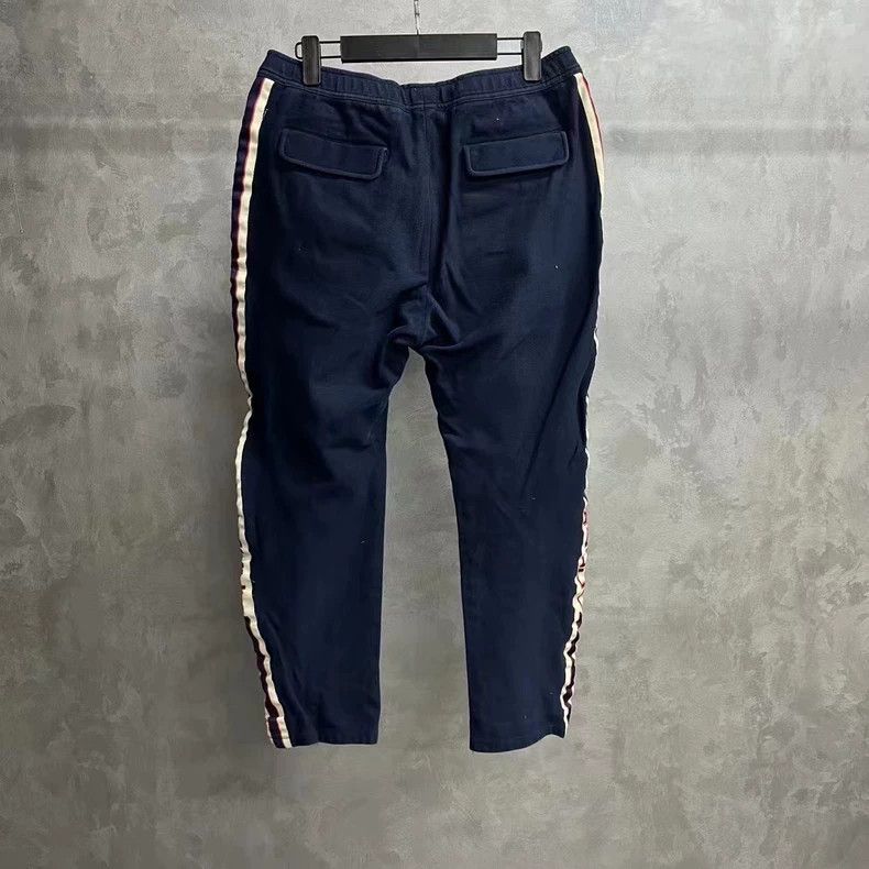 Gucci Gucci Dark Blue Striped Knit Jogger Pants Size US 44 / EU 60 - 2 Thumbnail