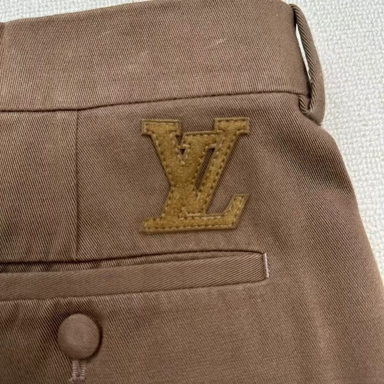 Louis Vuitton Louis Vuitton SS24 Embroidered Logo Casual Pants Size US 44 / EU 60 - 4 Thumbnail