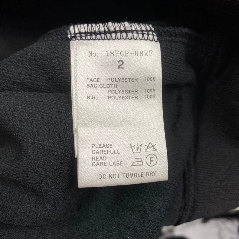Palm Angels Black Water Rhinestone Pattern Logo Sweatpants Size US 26 / EU 42 - 7 Thumbnail