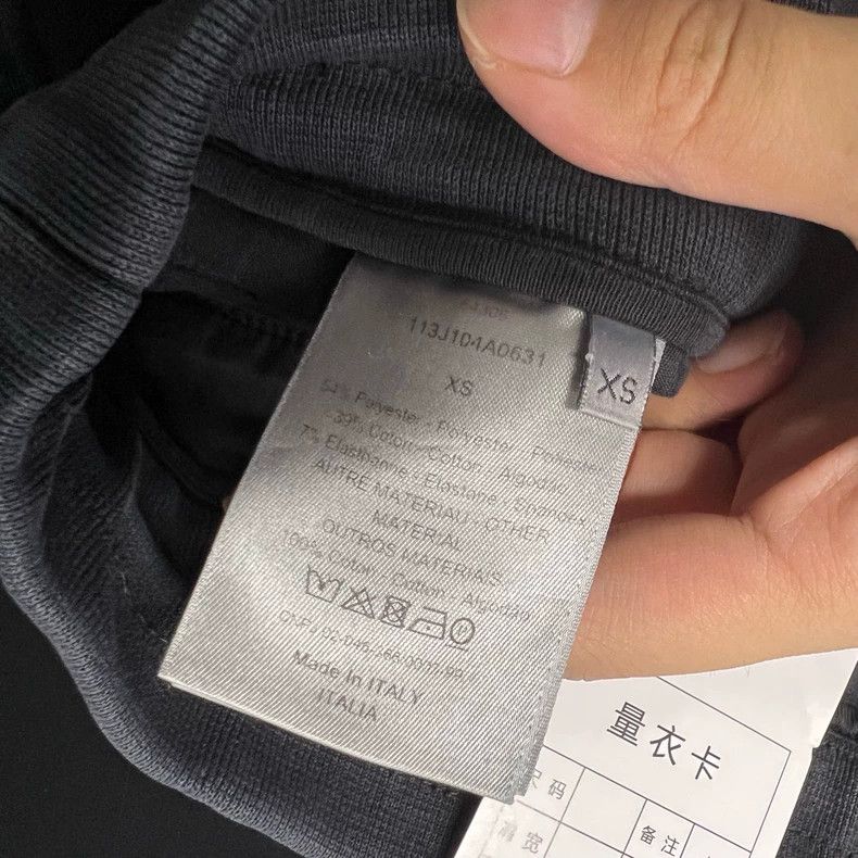 Dior Dior Black CD Embroidered Logo Sweatpants Size US 26 / EU 42 - 5 Thumbnail