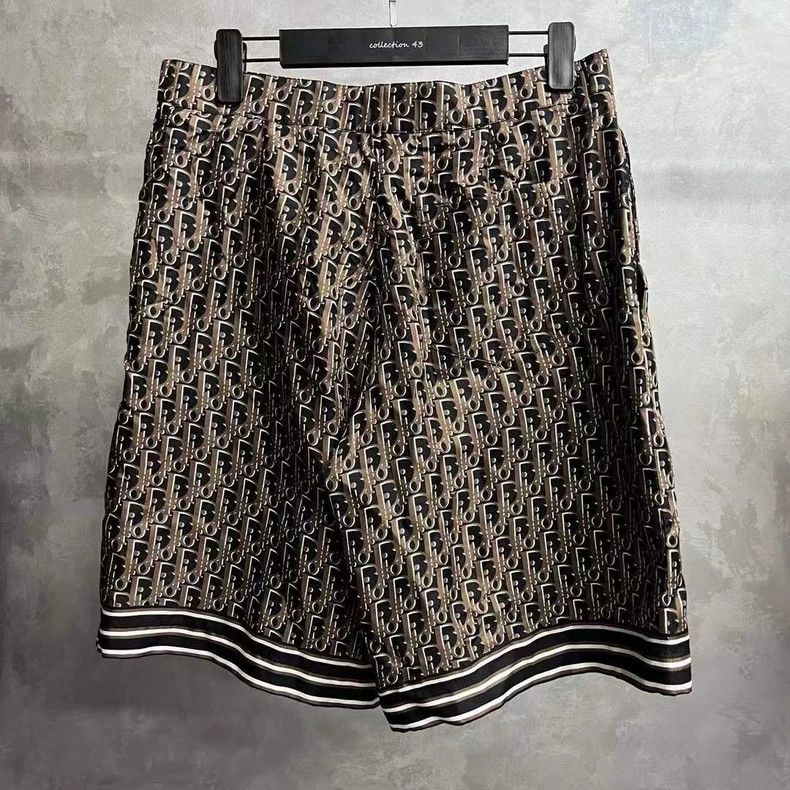 Dior Dior Brown Logo Casual Shorts Size US 44 / EU 60 - 2 Thumbnail