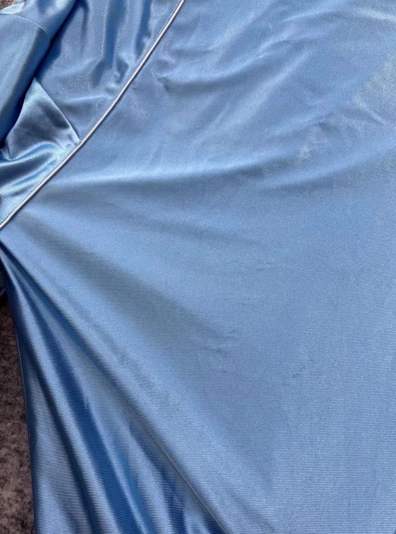 Gucci Gucci Sky Blue Silk Windbreaker Jacket Size US XXL / EU 58 / 5 - 5 Thumbnail