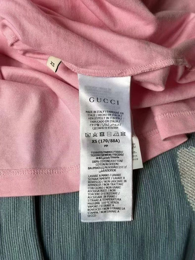 Gucci Gucci Pink Short Sleeve Pineapple T-Shirt Size US M / EU 48-50 / 2 - 5 Thumbnail
