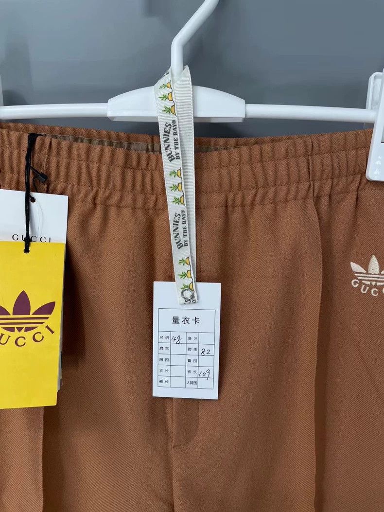 Gucci Gucci x Adidas Brown Casual Pants Size US 44 / EU 60 - 6 Thumbnail