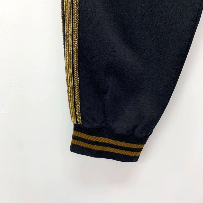 Dolce & Gabbana Dolce&Gabbana Black Striped Casual Pants Size US 44 / EU 60 - 5 Thumbnail