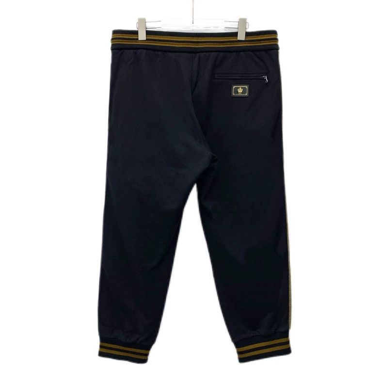Dolce & Gabbana Dolce&Gabbana Black Striped Casual Pants Size US 44 / EU 60 - 2 Thumbnail