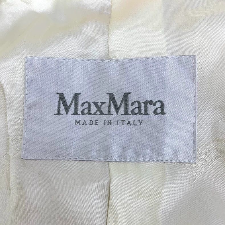 Max Mara Maxmara Teddy Alpaca Wool Double-Breasted Coat Size US S / EU 44-46 / 1 - 6 Thumbnail
