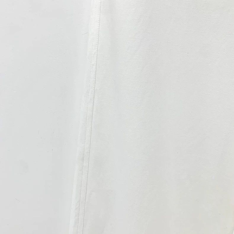 Max Mara Maxmara White Cotton Relaxed Wide Leg Pants Size US 38 / EU 54 - 4 Thumbnail