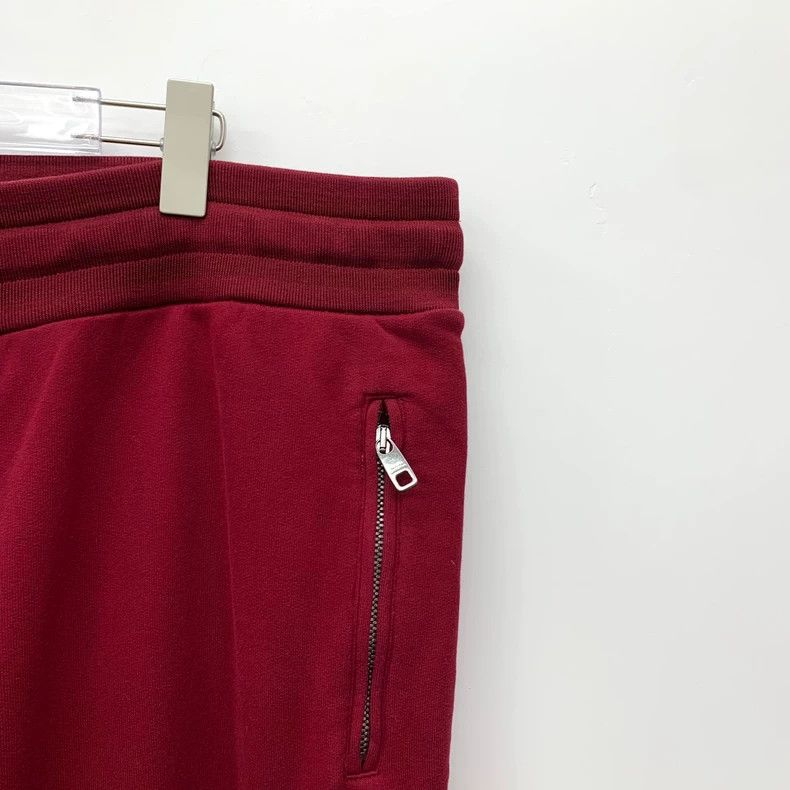 Dolce & Gabbana Dolce&Gabbana Red Cotton Casual Pants Size US 44 / EU 60 - 3 Thumbnail