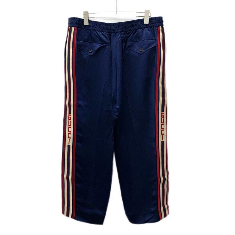 Gucci Gucci Deep Blue Drawstring Wide Leg Pants Size US 44 / EU 60 - 2 Thumbnail