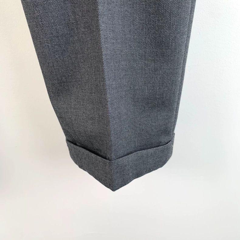 Thom Browne Thom Browne Gray Wool Casual Pants Size 3 Size US 26 / EU 42 - 5 Thumbnail