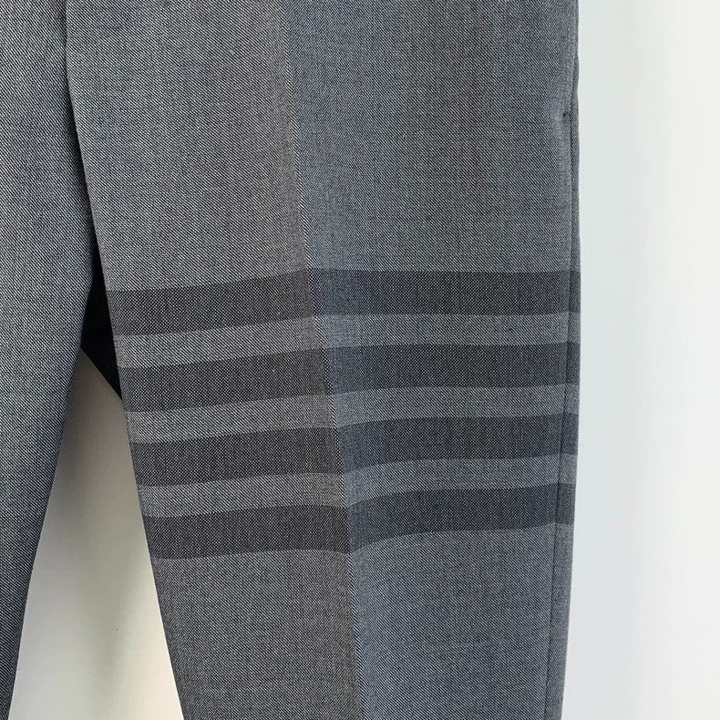 Thom Browne Thom Browne Gray Wool Casual Pants Size 3 Size US 26 / EU 42 - 4 Thumbnail