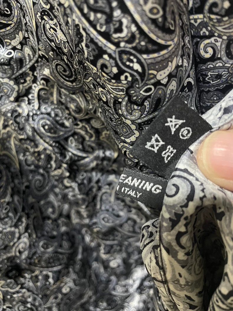 Stefano Ricci Stefano Ricci Silk Long Sleeve Printed Shirt Size US S / EU 44-46 / 1 - 9 Thumbnail