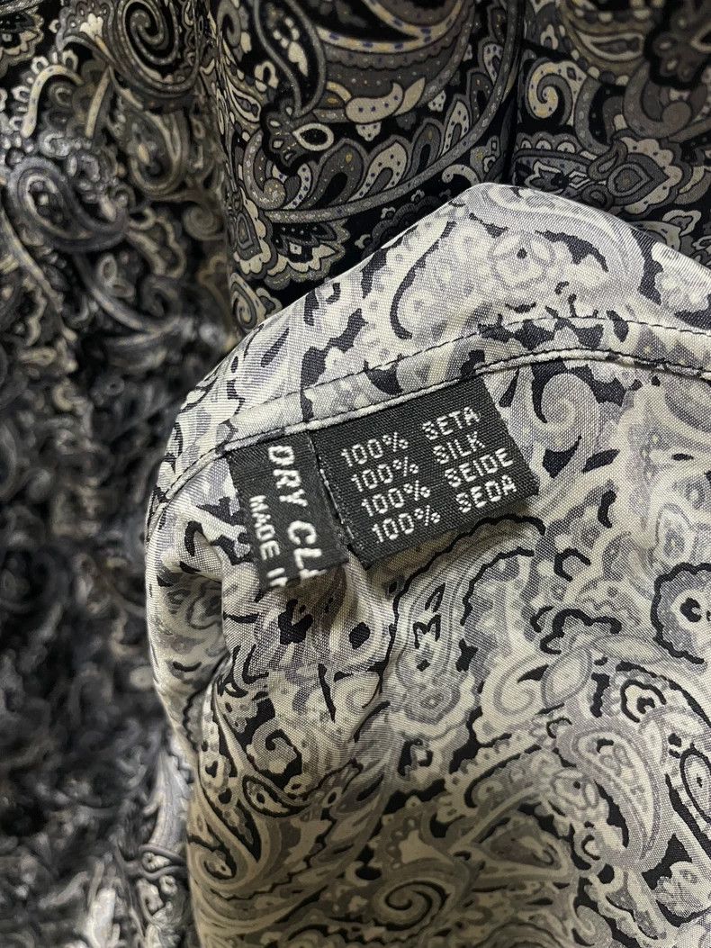 Stefano Ricci Stefano Ricci Silk Long Sleeve Printed Shirt Size US S / EU 44-46 / 1 - 8 Thumbnail