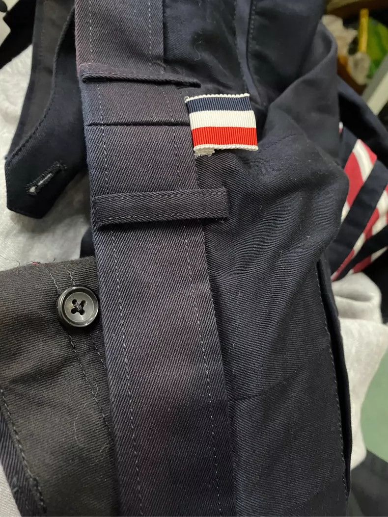 Thom Browne Thom Browne Striped Design Long Pants 3 Size Size US 26 / EU 42 - 6 Thumbnail